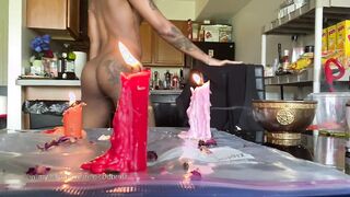 oishiitheebrat~Slim thick african bratty twerking and play
