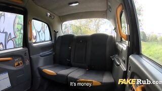 Blonde sexy gets railed by her taxi driver