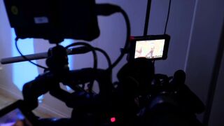 Crazy Hot Dark Haired Inside Deep Plowed Behind Scenes