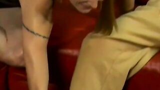 Muscular stud dig it as he takes turns fucking hot babes
