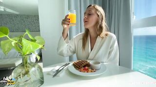 Long Tits Blonde gets Vagina Boned Rough on Vacation -