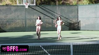 BFFS - Curious Vixens Celebrate Their Graduation By Licking