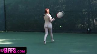 BFFS - Curious Vixens Celebrate Their Graduation By Licking
