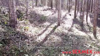 LUSTY NYMPH INSIDE FOREST