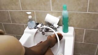 Devils Pedicure done by Ebony Woman