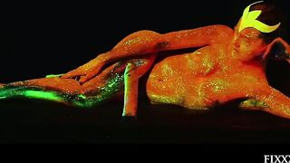 Glow inside the dark sexy