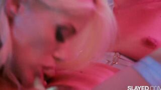SLAYED Luscious ladies Emily & Charlotte lap each other up