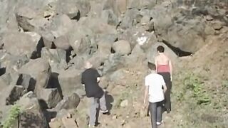 Experimental bi-curious three-way – embarking on a cum quest