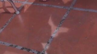 Big Boobed pornstar gets her soak cunt slammed
