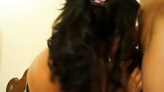 Latin maid with sweet hooters being banged! with a Bombshell penis rough