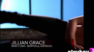 beauty blonde performer Jillian Frace reveals her amazingly hot huge butt