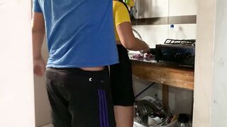 Brother-into-law your dick is so nice, but let me cook