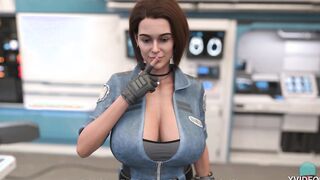 STARS OF SALVATION #13 - She is oiling up her