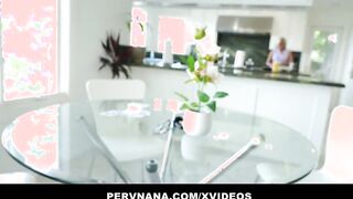 two Freaky Grand MILFS Share Penis