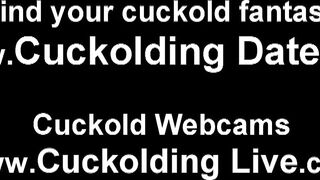 I want you to watch a real man pounding my