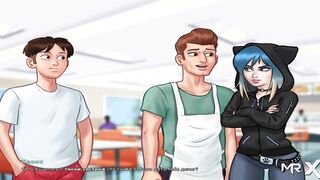 SummertimeSaga - Having Sex Into The Library E1 # 14