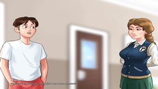 SummertimeSaga - Jerking Off Into Bathroom Stall With Gf E1