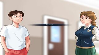 SummertimeSaga - Jerking Off Into Bathroom Stall With Gf E1