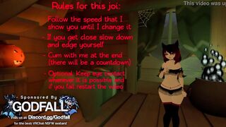 Spooky Succubus JOI ️ VRchat Erp Edging ASMR JOI Eye