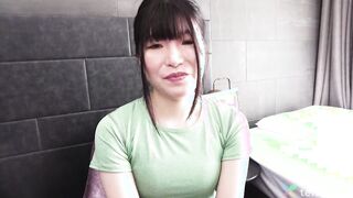 Kaho first time on camera for first porno inside love