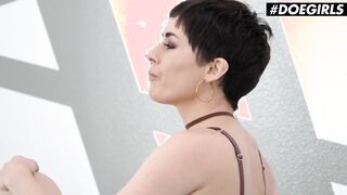 DOEGIRLS - (Olive Glass) - Long Natural Titties milf Massage