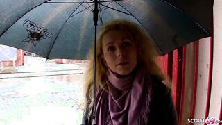 GERMAN STEPMOM PICKUP AND SCREWED AT CLASSIC STREET CASTING