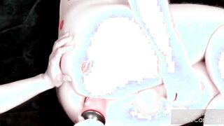 Anal toy grind