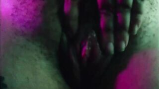 Homemade session: Close up and soak snatch