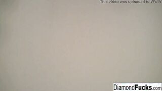 Diamond Decides To Got Soak And Wild Inside The Shower