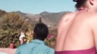 Supermodel pornstar gets banged by a big ebony dick!