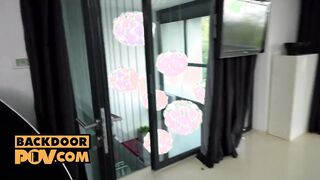 itsPOV - Slutty babysitters anal seduction with Kira Thorn