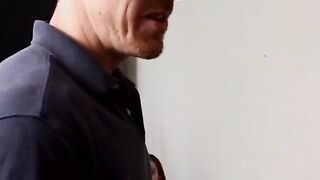 Young dark hair receives a nice double penetration from 2 lucky friends
