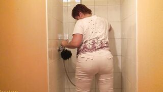 Annadevot - Clothed under the SHOWER