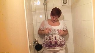 Annadevot - Clothed under the SHOWER