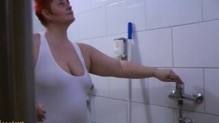 Annadevot - Transparent SWIMSUIT under the SHOWER