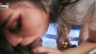 Hispanic Anal Eighteen Sammy Corazon Loves Booty to Mouth #8