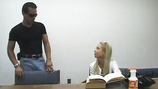 Tight butt cheerleader boned