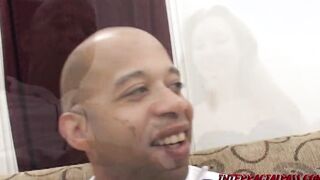 Voluptuous Gina is Down with the Brown, inside her Twat