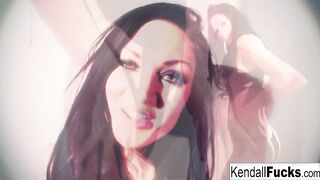 Kendall does a beauty tease with stock bdsm feel to it