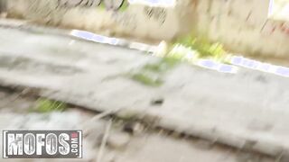 (Erik Everhard) Flashes Some Money To (Ella Rose) She Flashes