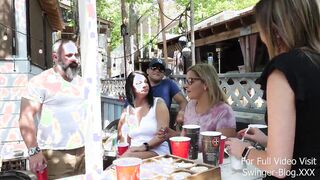 Sharing Wives for a hot Outdoors Banged