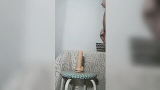 Alexxa Candy having fun Bae with toy