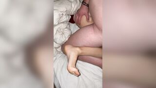 Slender 18 Yo Gets Nailed By Huge Dick And Gets Long Cumshot