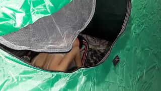 Caught sex inside a tent by 2 lesbians - Lesbo-illusion
