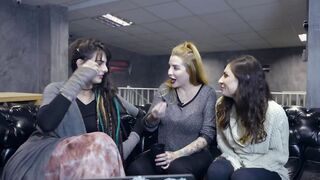 PORN REACT uncensored! Dread Cutie, Clara Aguilar and Emme White