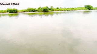 RISKY OUTDOORS SEX WITH MY STEPSISTER INSIDE a BOAT ON THE RIVER