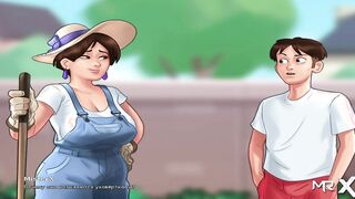 SummertimeSaga - Aunt Diana watch what is this? E1 #