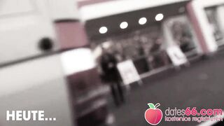 SEXSUAL German Goth hoe Sidney Dark throating some dick before