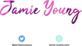 Cummed into Yoga Leggings! Jamie Young!