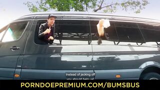 BUMS BUS - Pierced German Cutie Mara Martinez fucks into